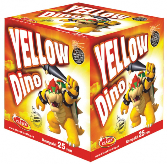 Yellow Dino 25rán 20mm