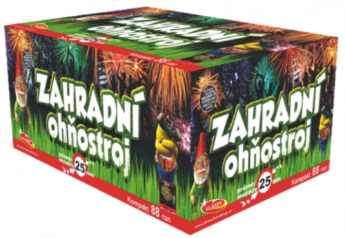 Záhradný ohňostroj 88ran 25mm