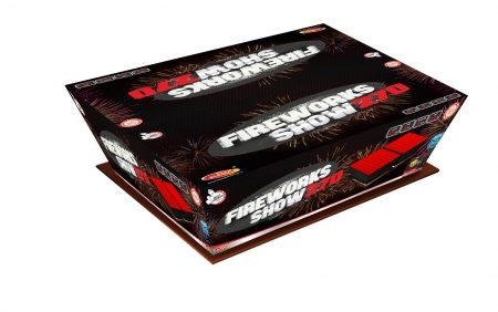 Fireworks show 270 rán 20mm šikmý