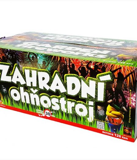 Zahradný ohňostroj 128rán 30mm  c1283xm2