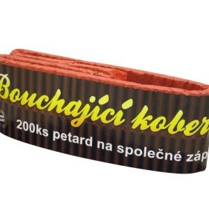 Buchajúci kobereček 200 rán   čierny