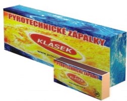 Pyrotechnické zápalky 25ks / pyrotechnika