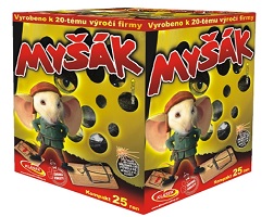 Myšák 25 rán 30mm