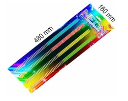 Prskavky neónové farebné 40cm 8ks